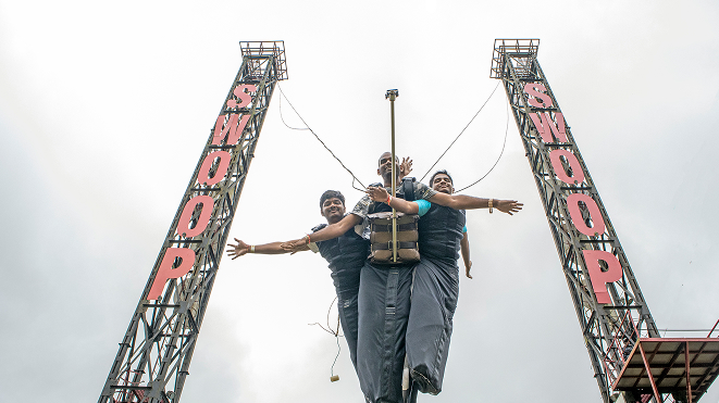 Experience Swoop Swing at Della Adventure Park